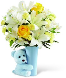 The FTD Baby Boy Big Hug Bouquet from Flowers by Ramon of Lawton, OK